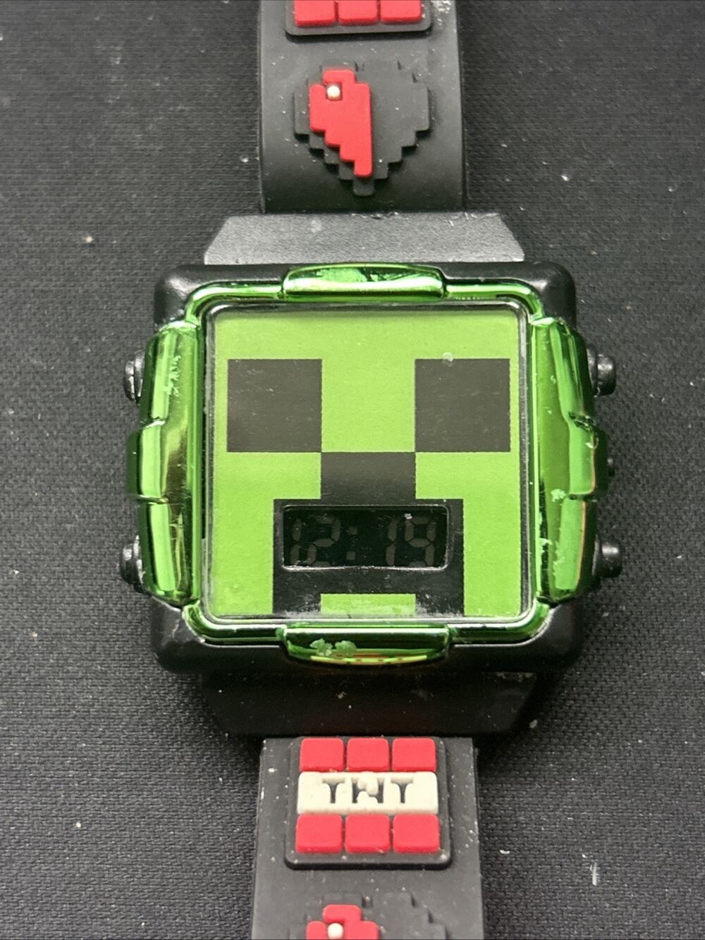 Minecraft Creeper Kids Digital Watch